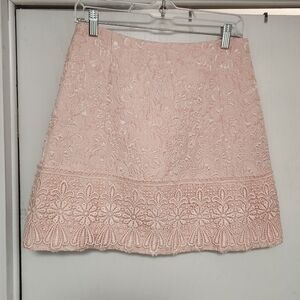 Dolce & Gabbana Pink Brocade Style Skirt